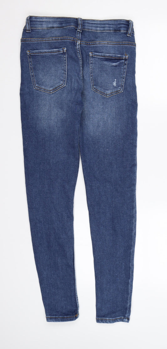 Denim CO. Girls Blue  Denim Skinny Jeans Size 13 Years