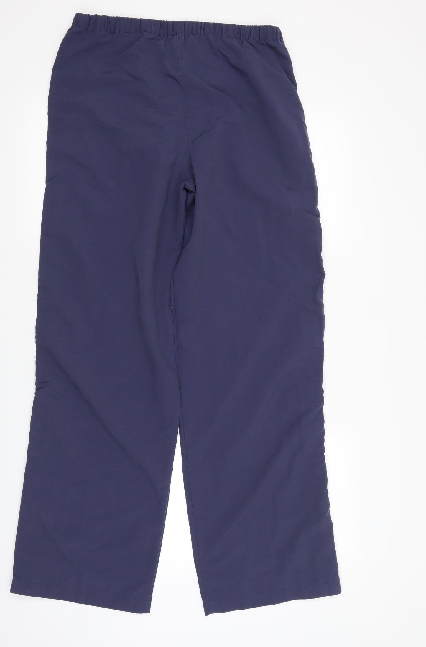 Look Womens Blue   Sweatpants Trousers Size 12 L31 in