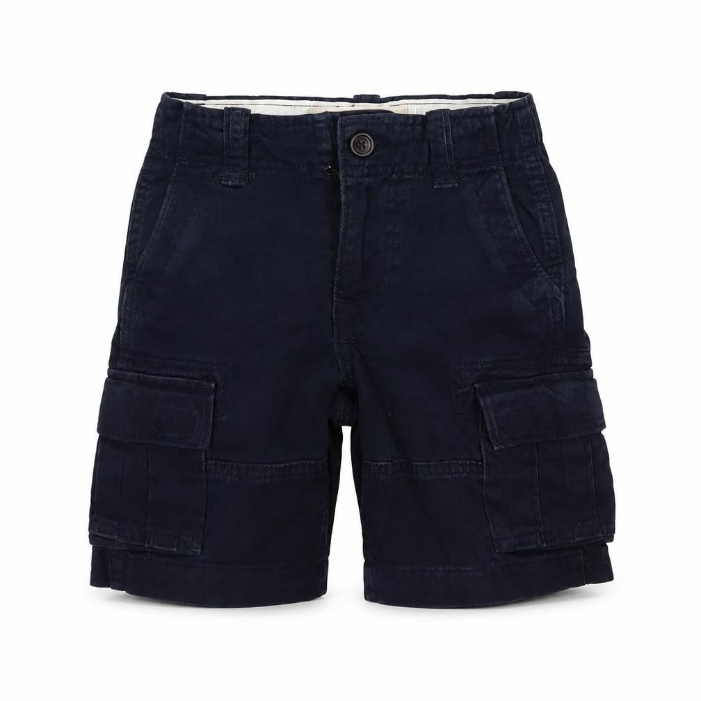 Front view of Gap boys’ blue denim cropped jeans, size 5, years
