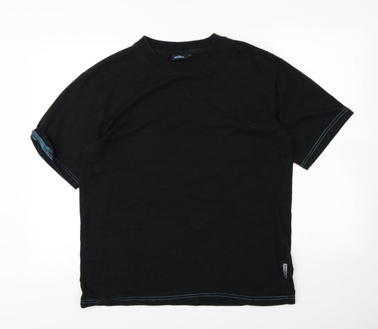 Rigour Mens Black    T-Shirt Size L