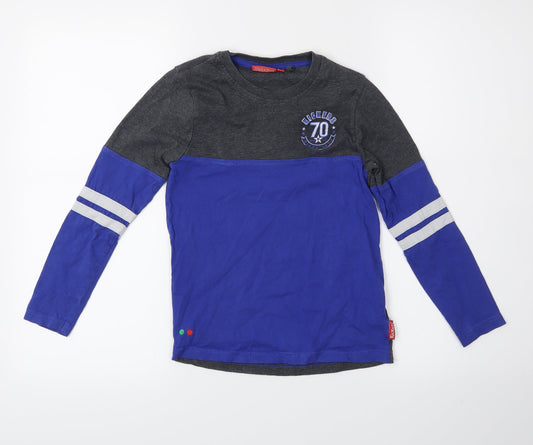Kickers Boys Blue   Pullover Sweatshirt Size 7-8 Years  - kickers 70