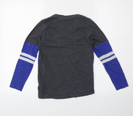 Kickers Boys Blue   Pullover Sweatshirt Size 7-8 Years  - kickers 70
