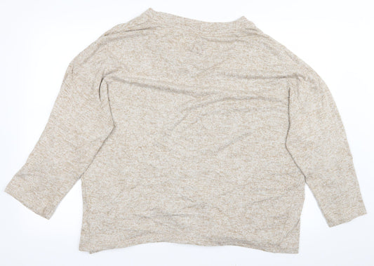 River Island Womens Beige   Pullover Jumper Size M  - Amour