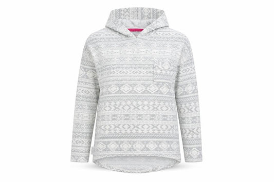 Preworn Womens White   Pullover Hoodie Size 8