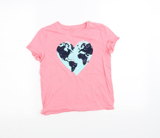 Gap Girls Pink   Basic T-Shirt Size M
