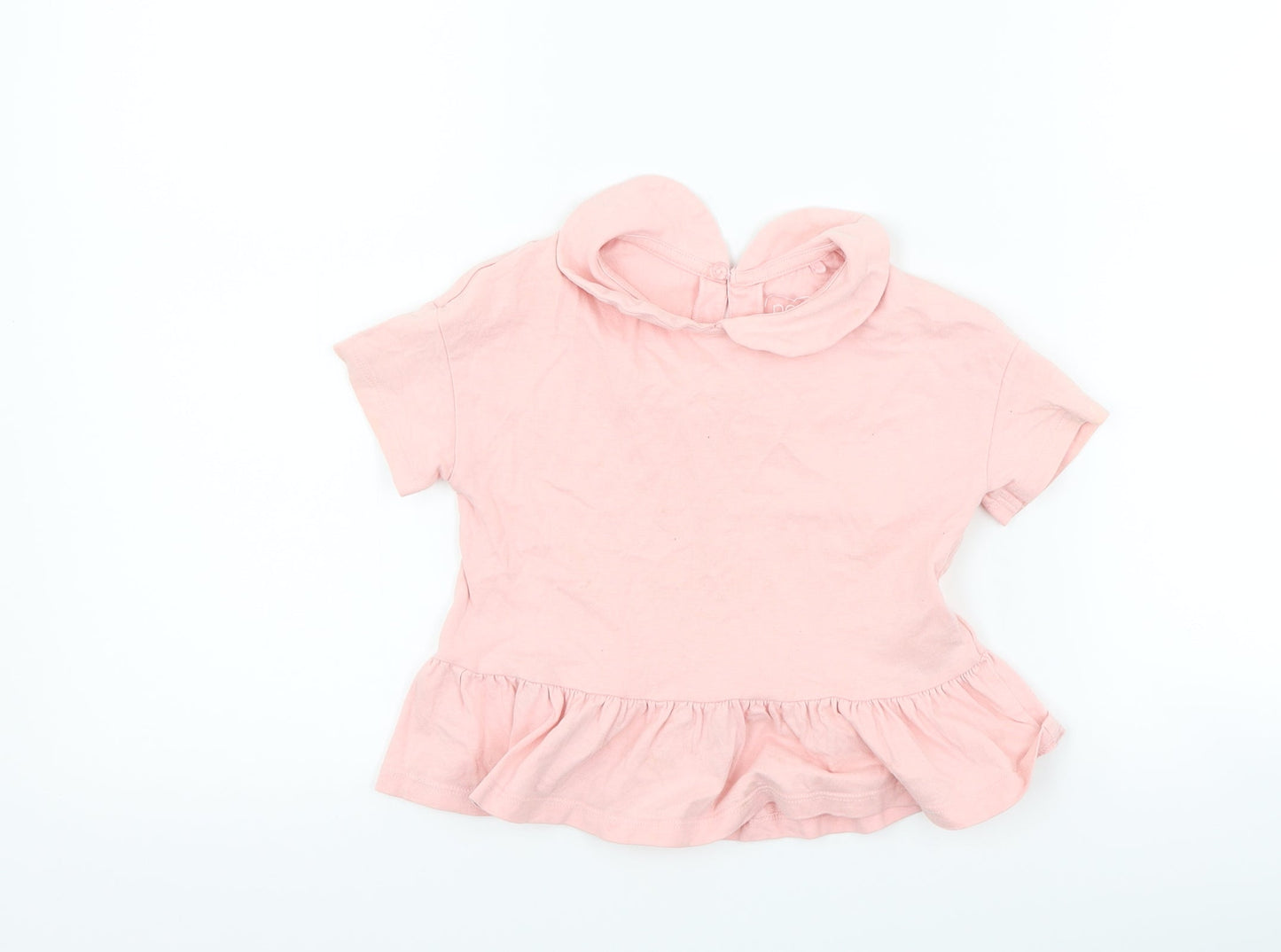 NEXT Girls Pink   Basic T-Shirt Size 2-3 Years