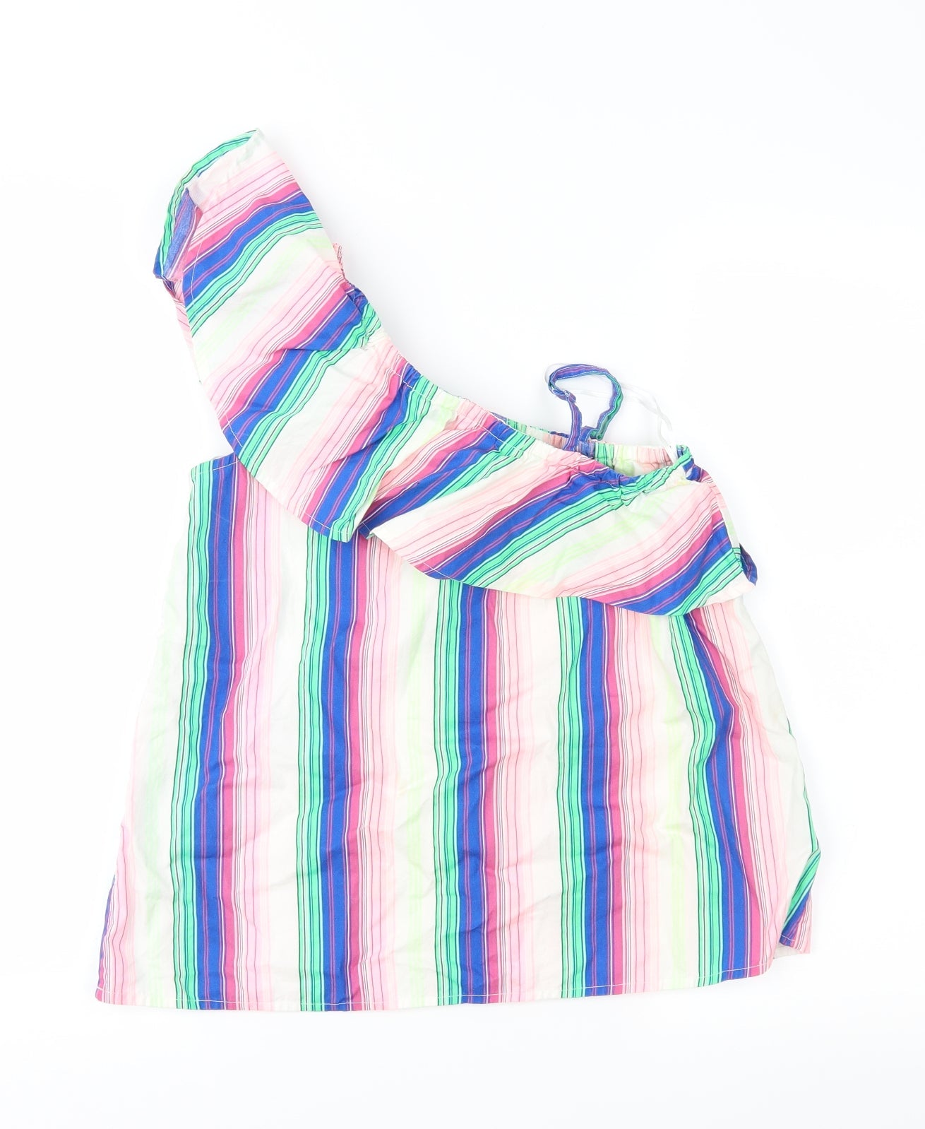 George Girls Multicoloured Striped  Basic Blouse Size 11-12 Years