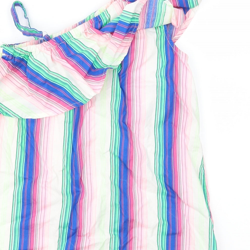 George Girls Multicoloured Striped  Basic Blouse Size 11-12 Years