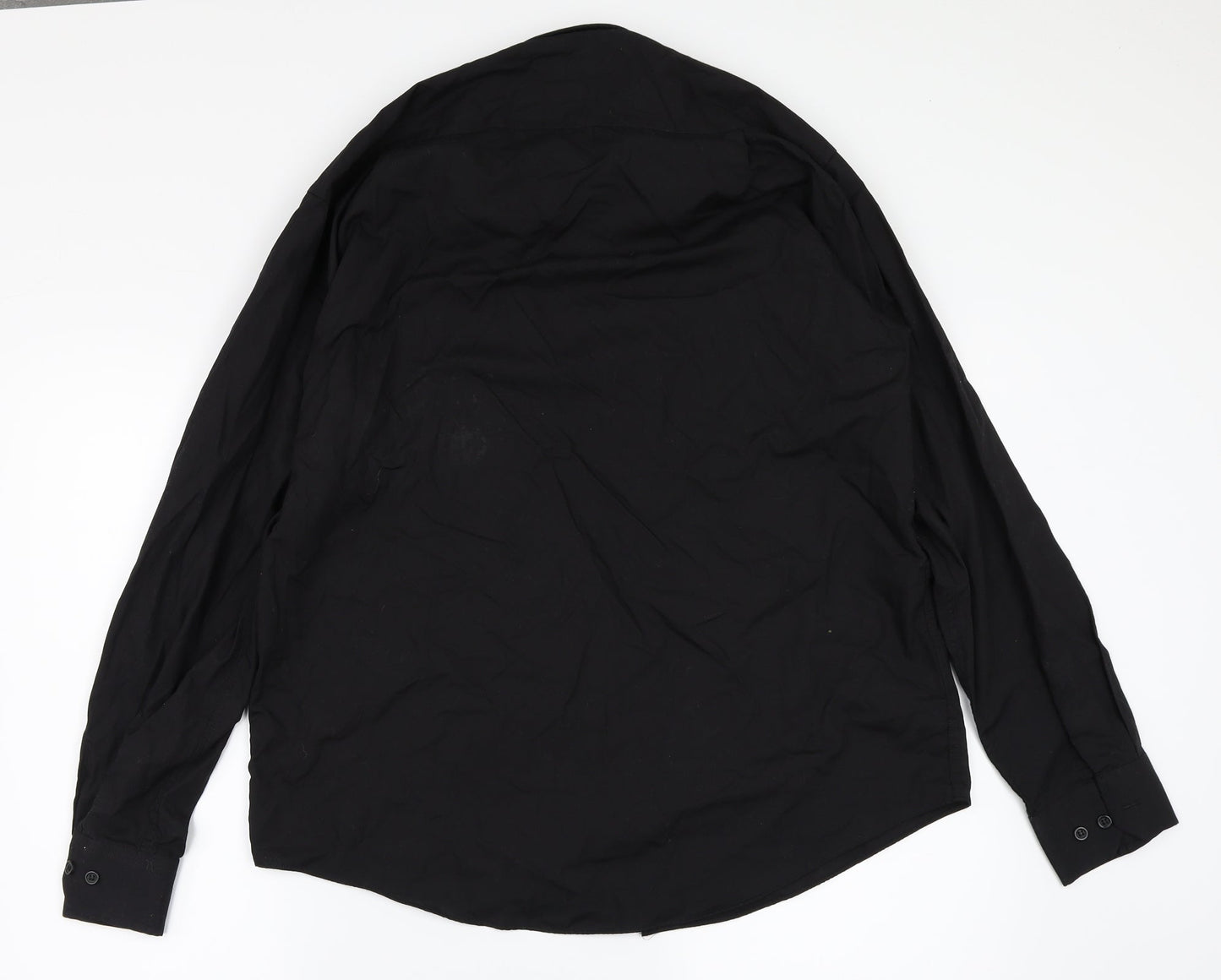 Savatini Mens Black    Button-Up One Size