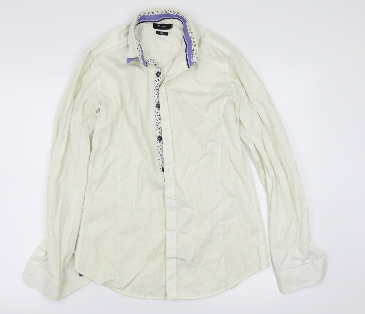 Formula Joyen Mens White    Button-Up One Size