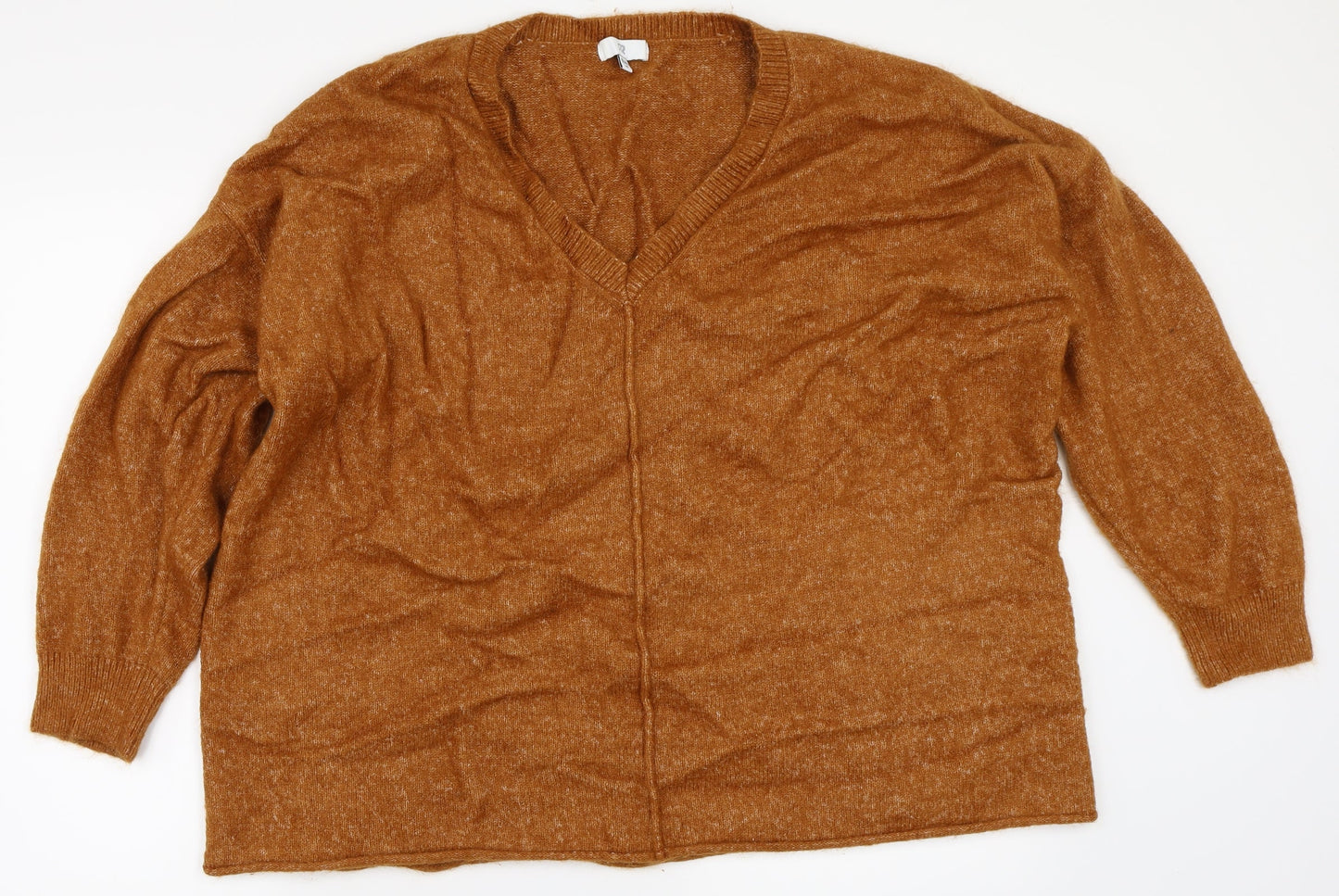 Preworn Womens Brown   Pullover Jumper Size 18  - Size 18-20
