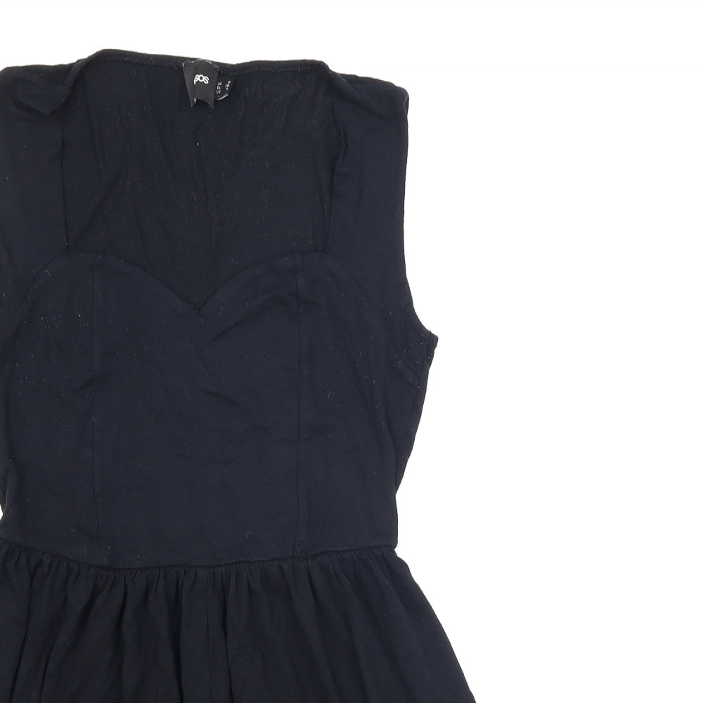 ASOS Womens Black   Romper One-Piece Size 8