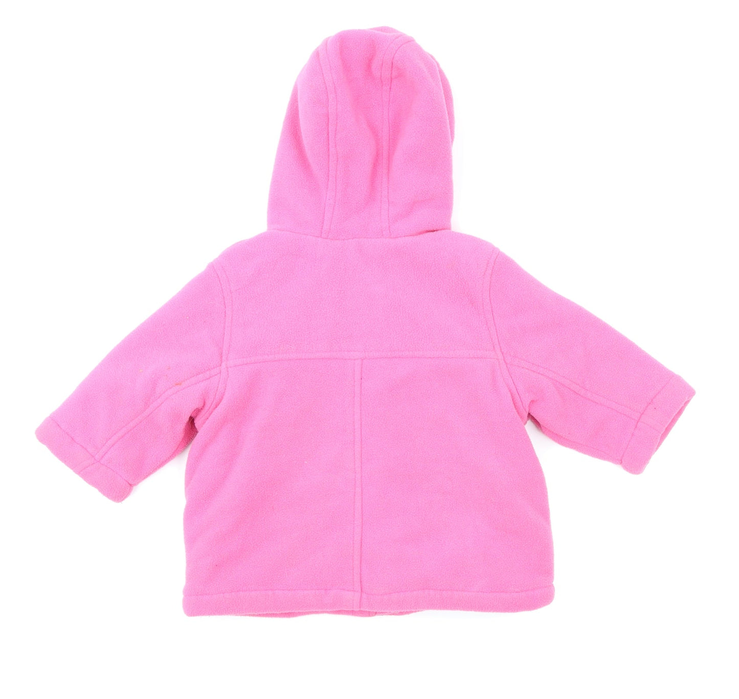 Marks & Spencer Girls Pink   Basic Coat Coat Size 6-9 Months