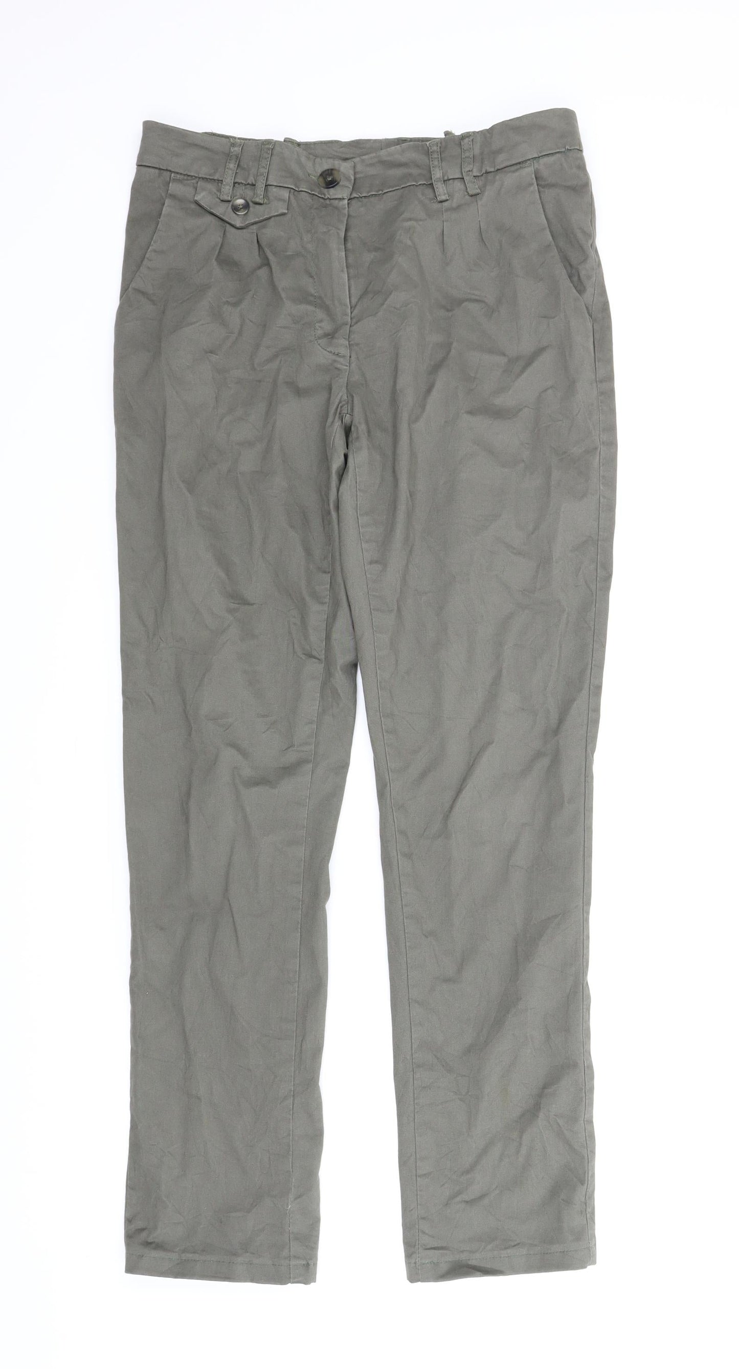 Up Fashion Womens Green   Carpenter Trousers Size 16 L29 in