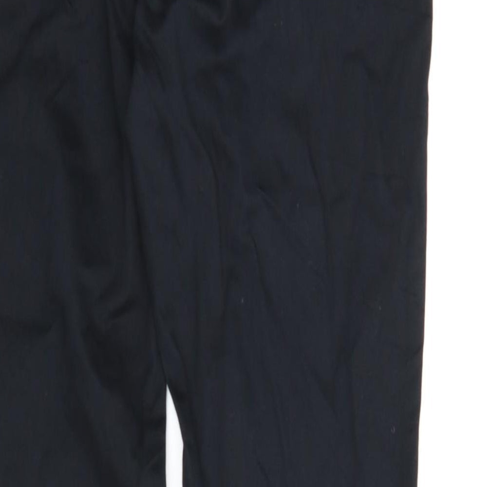 Preworn Womens Black   Carrot Trousers Size 8 L26 in
