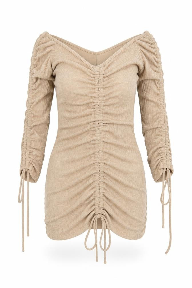 Womens Beige   Bodycon  Size S