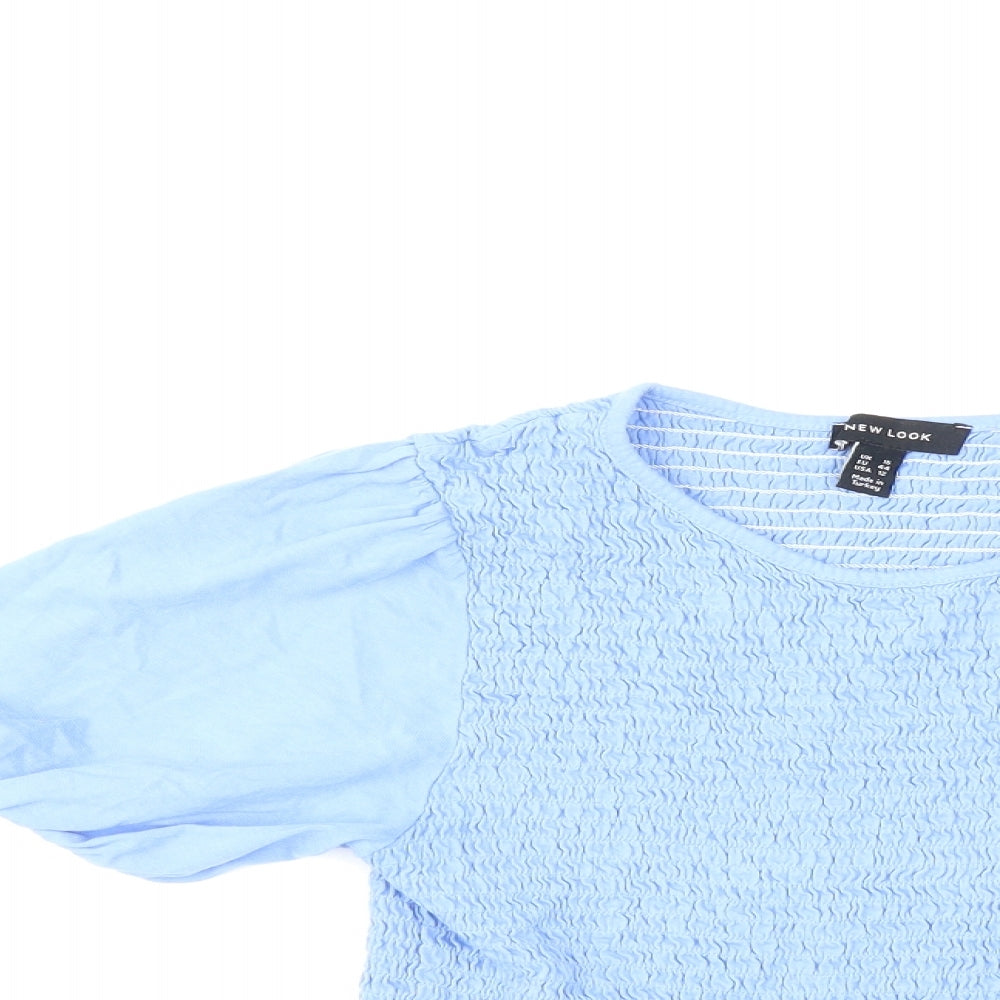 New Look Womens Blue   Basic T-Shirt Size 16