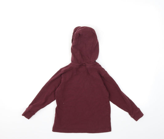 NEXT Boys Red   Pullover Hoodie Size 4 Years