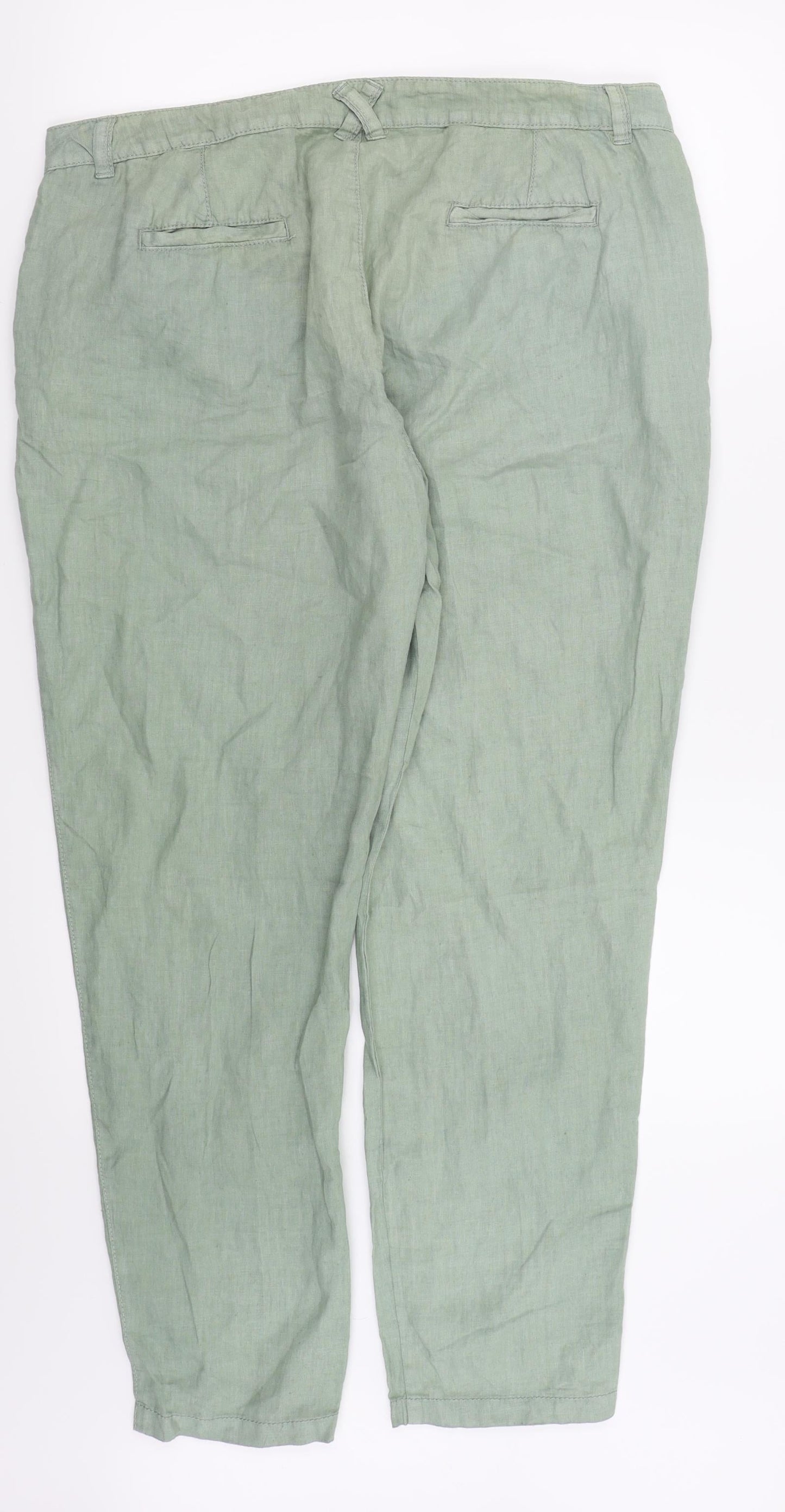 pre worn Womens Green   Trousers  Size 36 in L29 in
