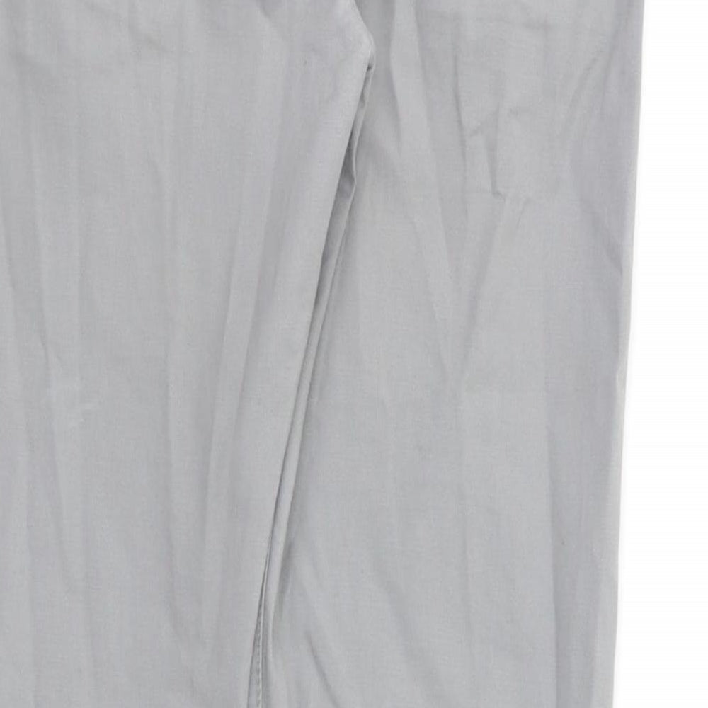H&M Womens Grey   Trousers  Size 32 L32 in