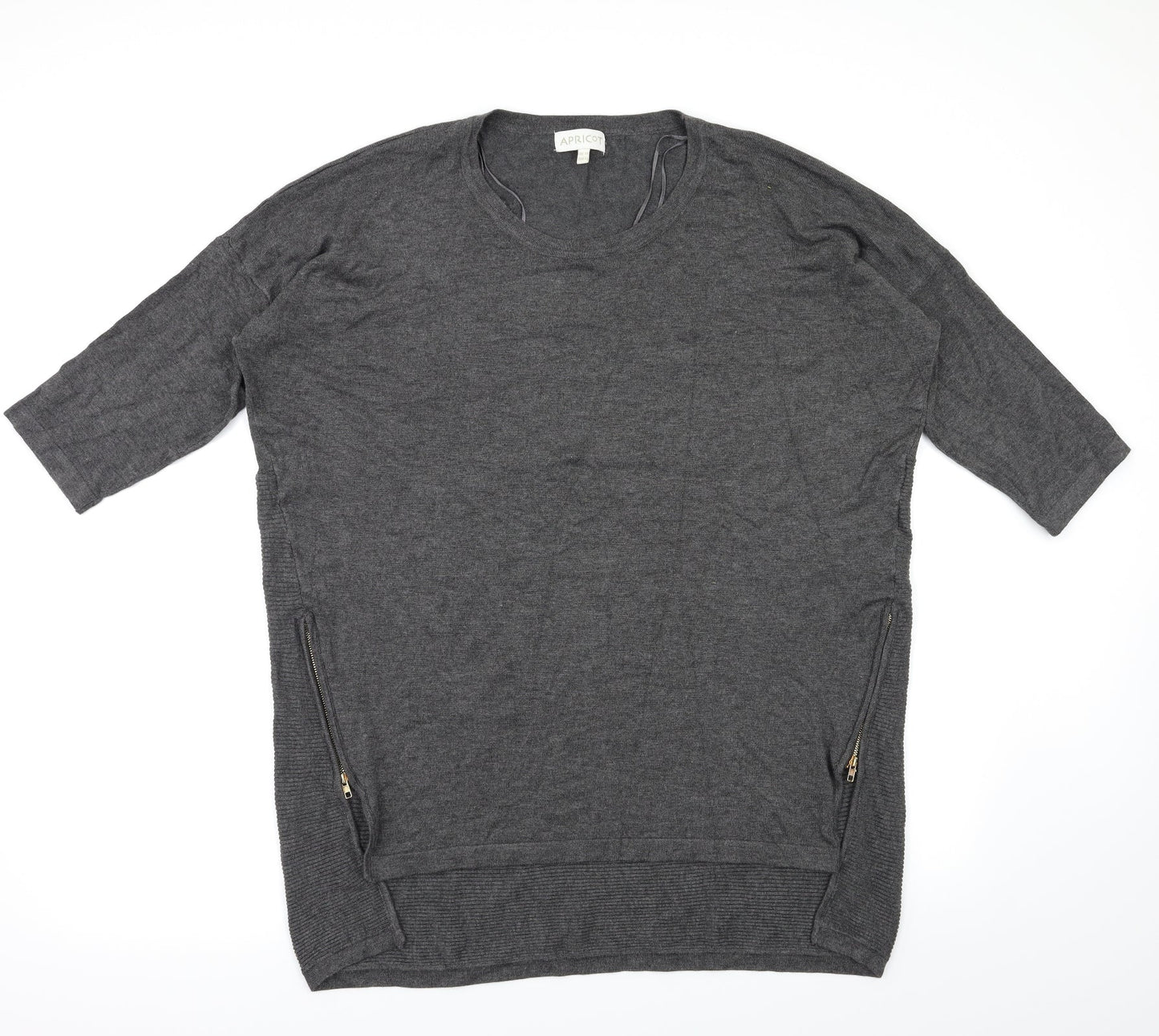 Apricot Womens Grey   Basic T-Shirt Size 14