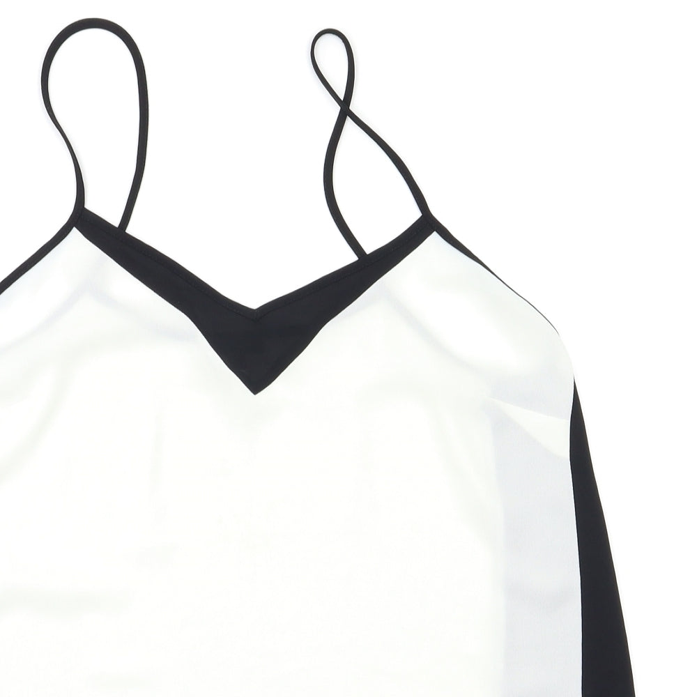 River Island Womens Black   Basic T-Shirt Size 10
