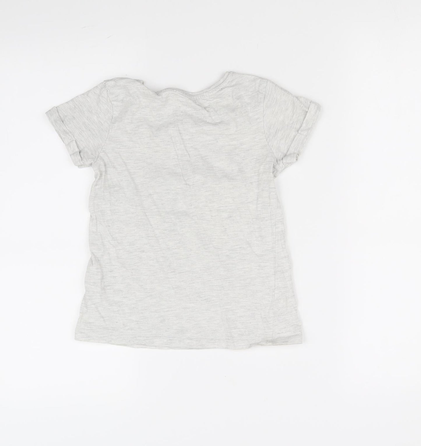 Primark Girls Grey   Basic T-Shirt Size 8-9 Years