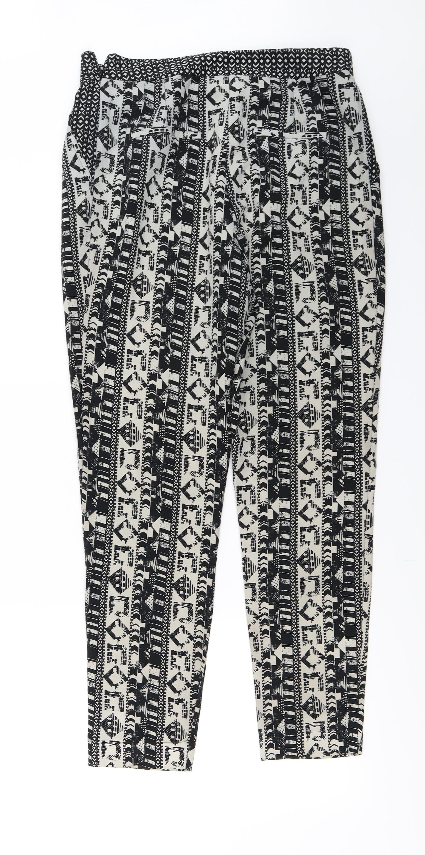 NEXT Womens Ivory   Trousers  Size 10 L26 in