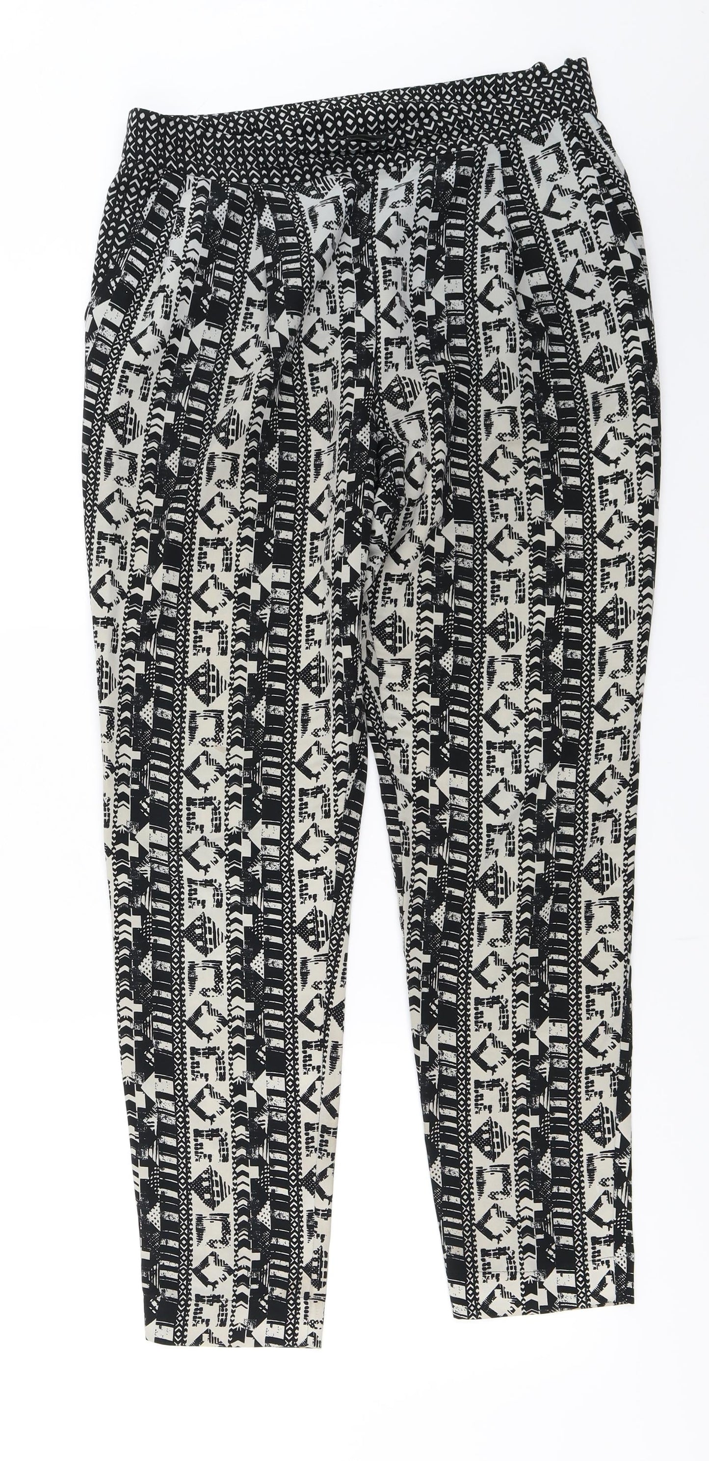 NEXT Womens Ivory   Trousers  Size 10 L26 in