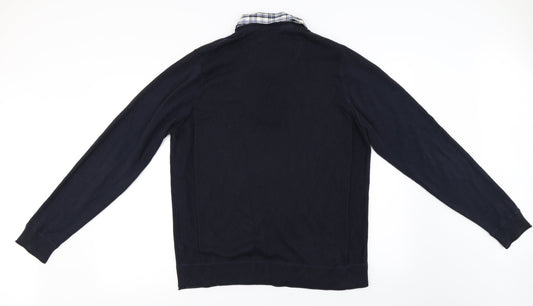 Marks and Spencer  Mens Blue   Pullover Jumper Size M