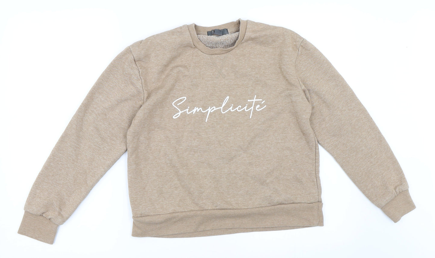 Primark Womens Beige   Pullover Sweatshirt Size 2XS