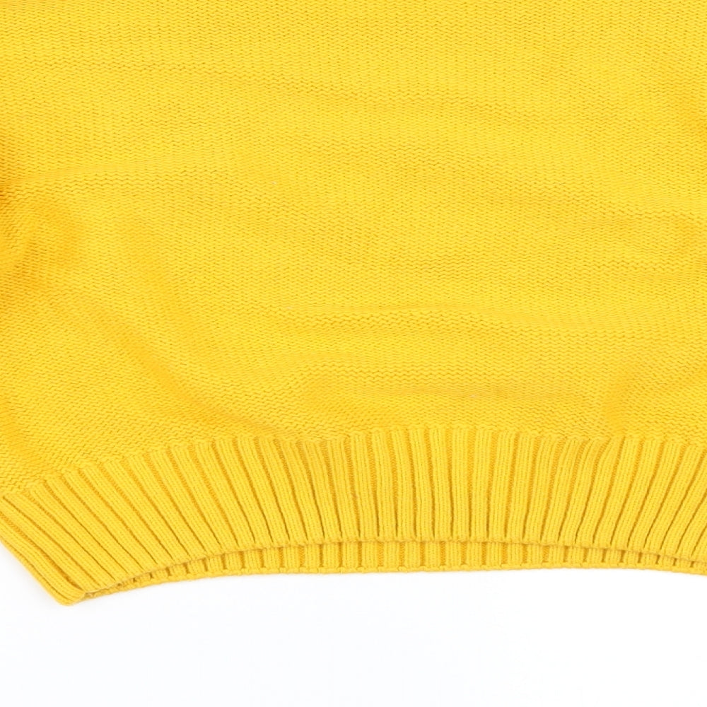 Matalan Girls Yellow   Pullover Jumper Size 14 Years
