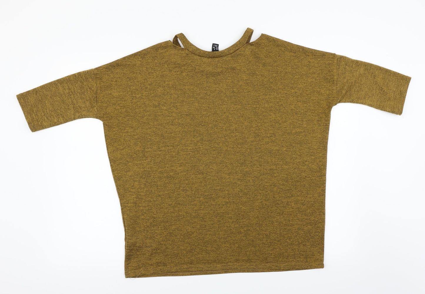 New Look Womens Yellow   Pullover Jumper Size M