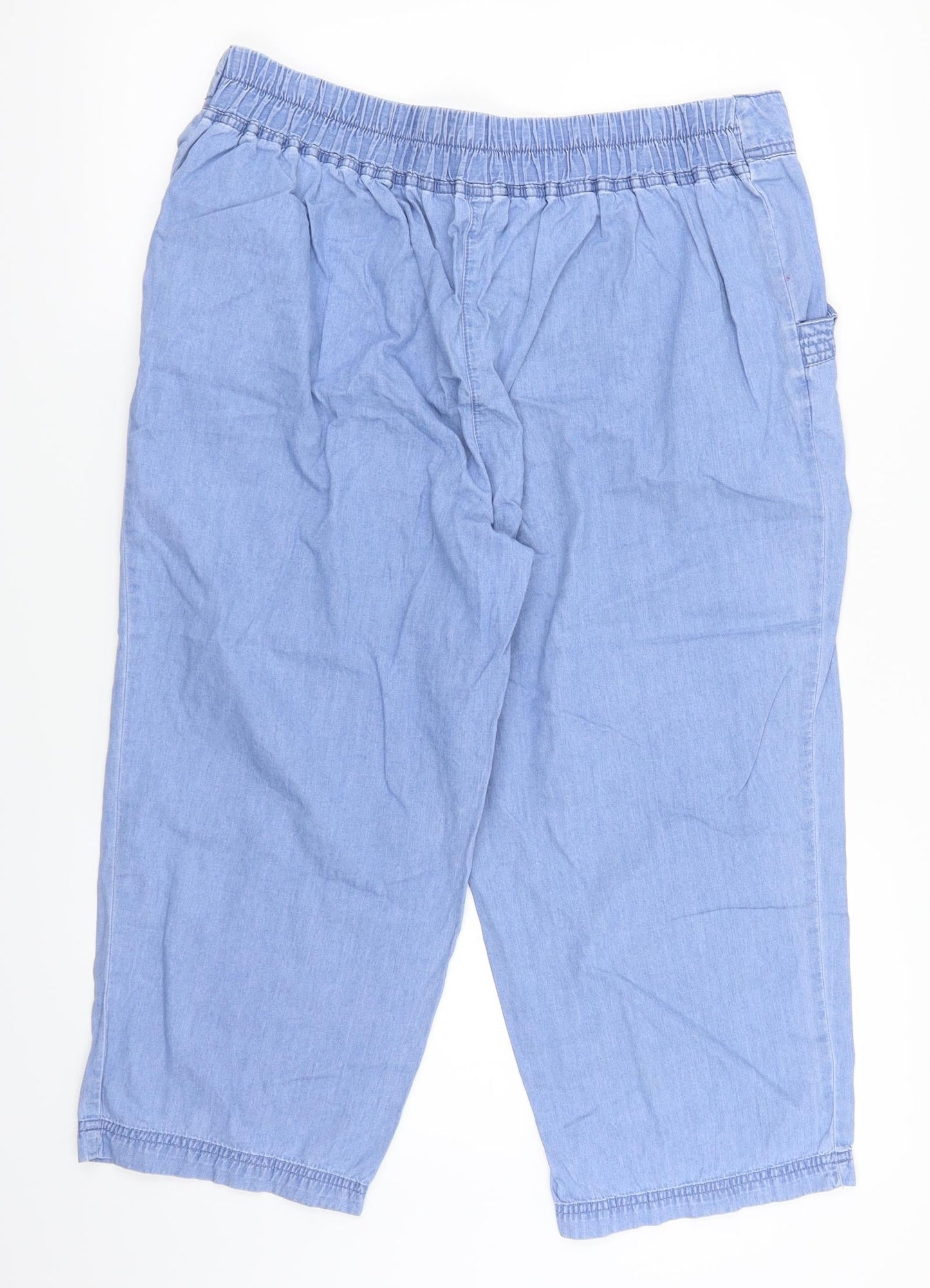 BM Womens Blue   Boyfriend Shorts Size M