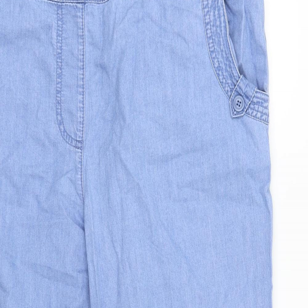 BM Womens Blue   Boyfriend Shorts Size M