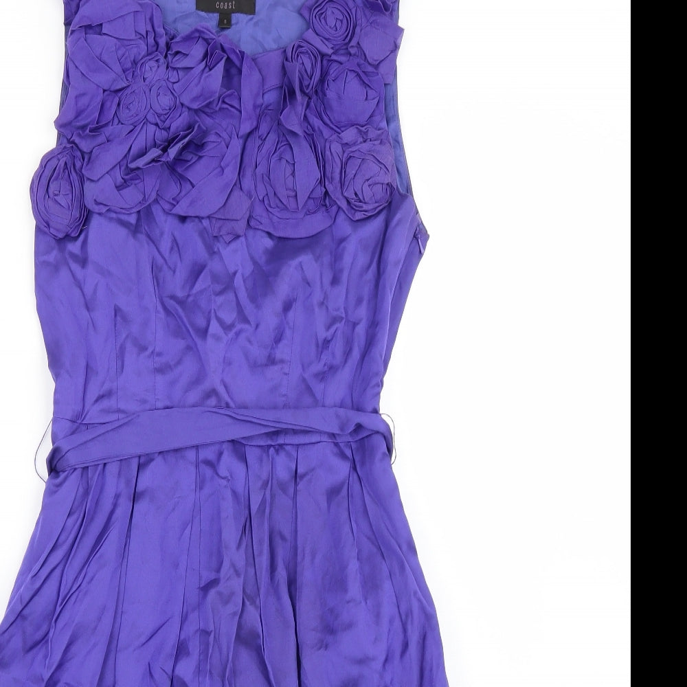 Coast Womens Purple   Ball Gown  Size 8