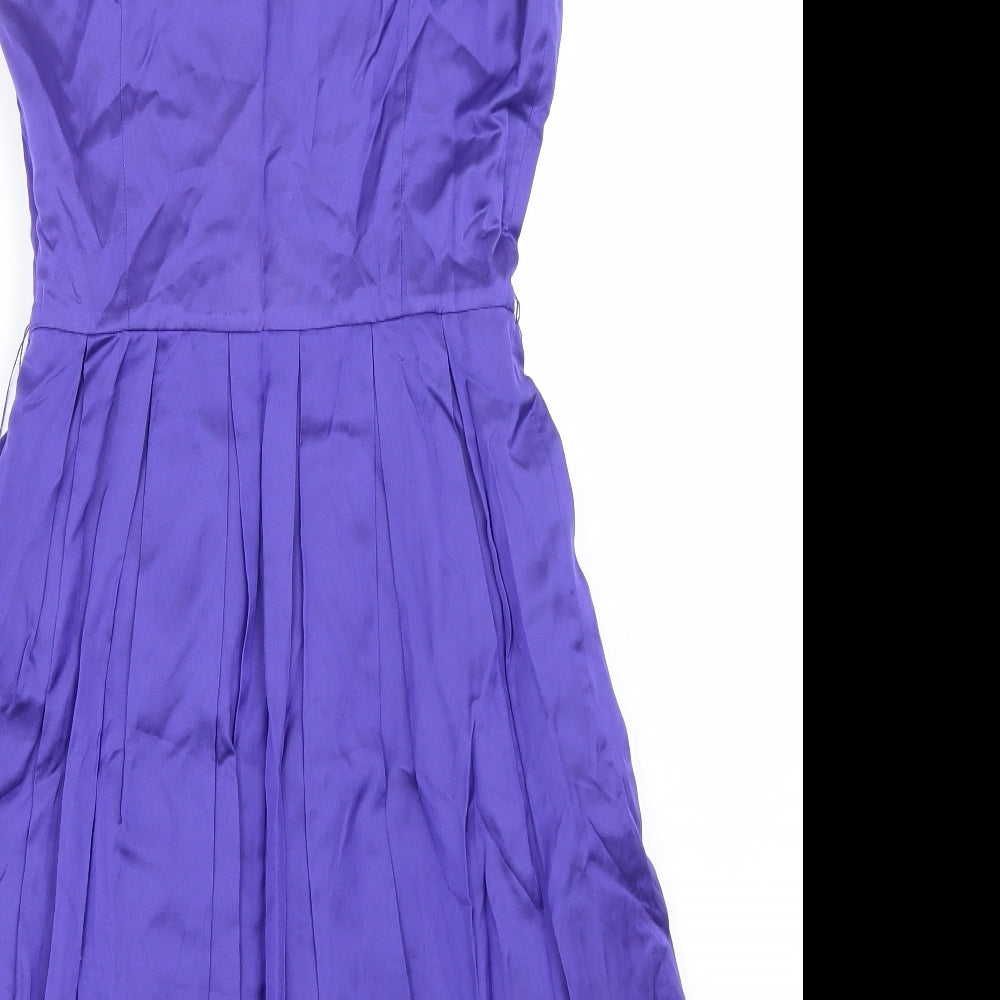 Coast Womens Purple   Ball Gown  Size 8