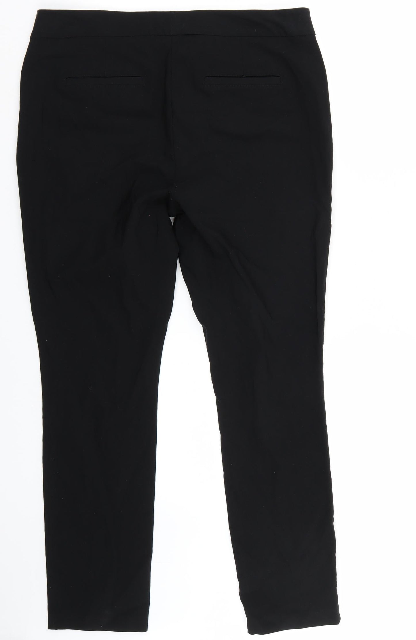 Papaya Womens Black   Trousers  Size 16 L28 in