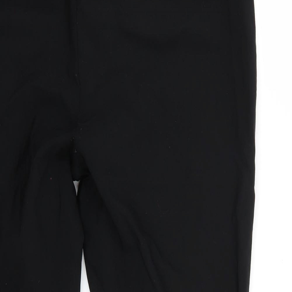 Papaya Womens Black   Trousers  Size 16 L28 in