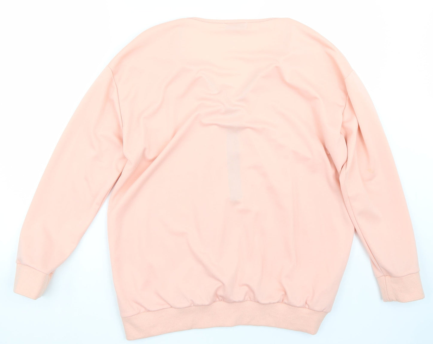 yidarton Womens Pink   Pullover Jumper Size L