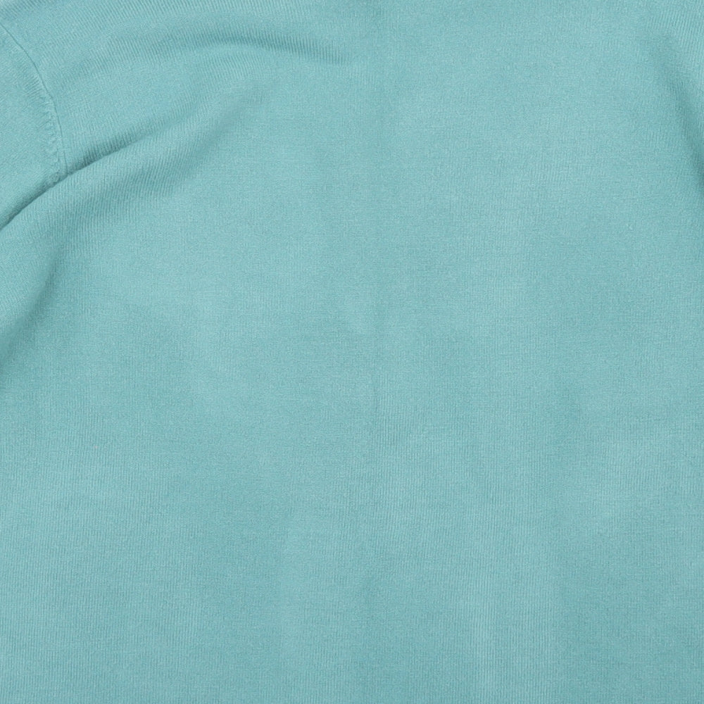 BM Womens Green   Pullover Jumper Size M