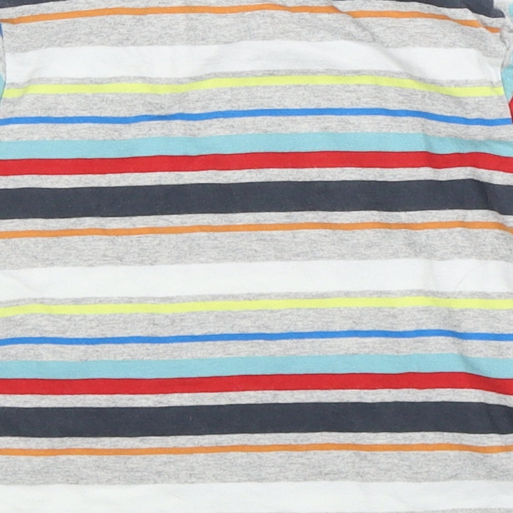 Nutmeg Baby Multicoloured Striped  Basic T-Shirt Size 9-12 Months