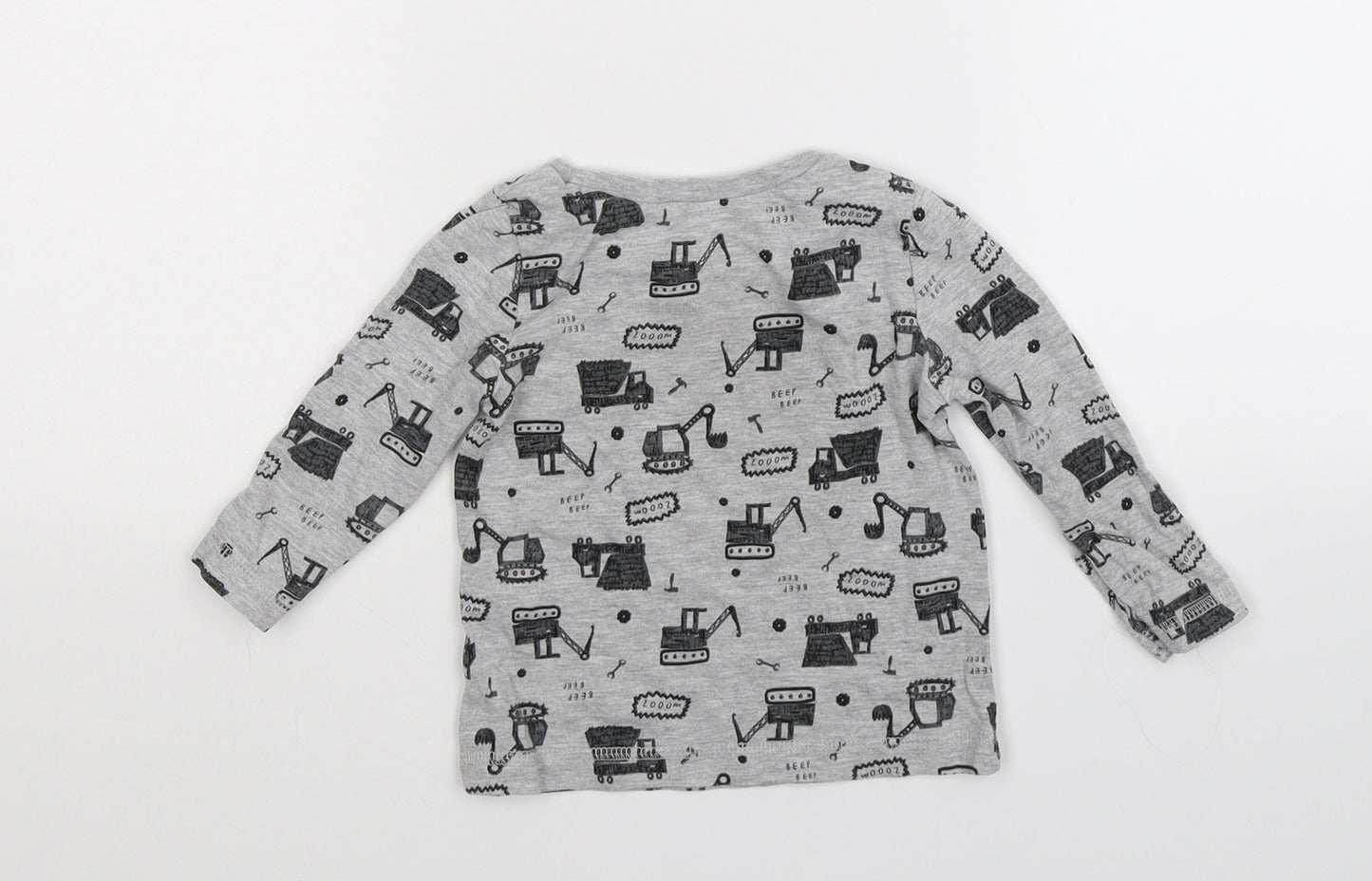 George Baby Grey   Basic T-Shirt Size 18-24 Months