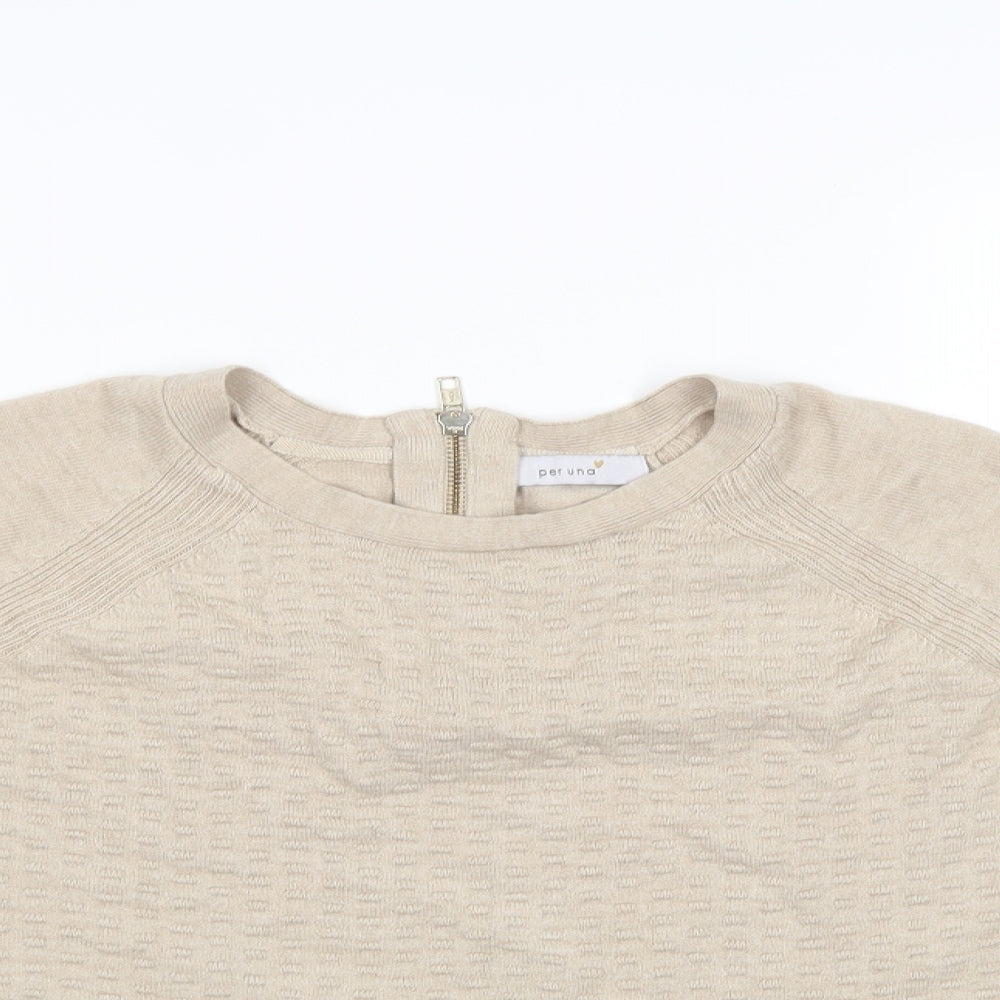 Per Una Womens Ivory   Pullover Jumper Size 12