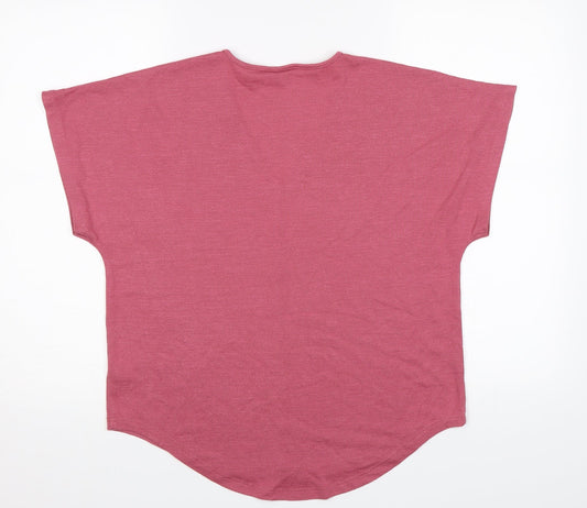 Gap Womens Pink  Knit Pullover Jumper Size S
