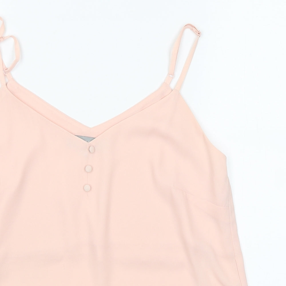 Dorothy Perkins Womens Pink   Basic Blouse Size 12