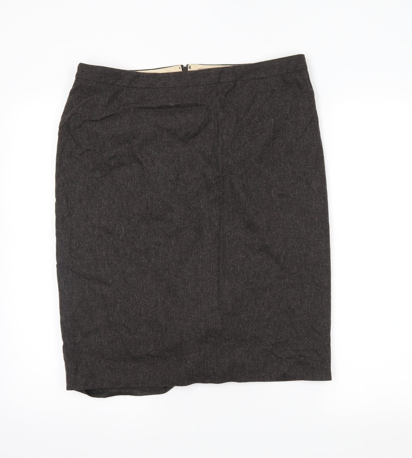 ken Womens Grey   Straight & Pencil Skirt Size 14