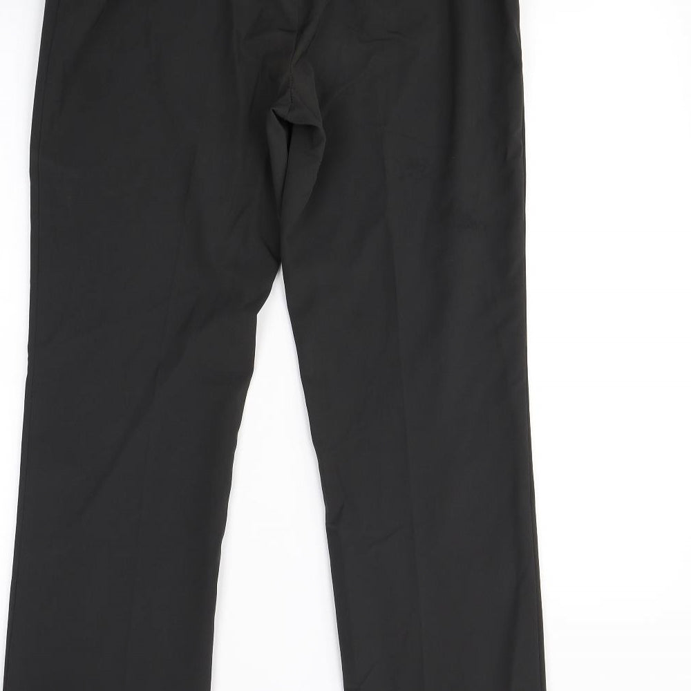 Preworn Womens Grey   Dress Pants Trousers Size 14 L28 in