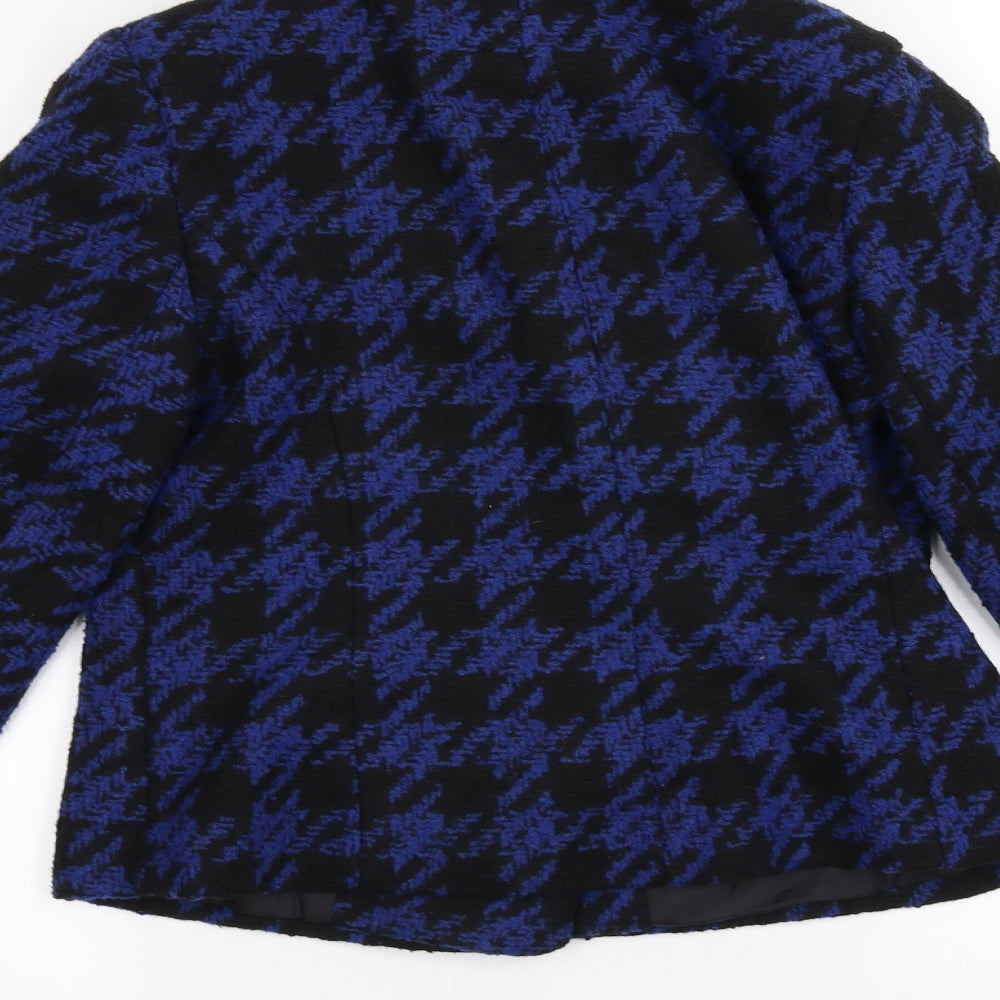 ISLE Womens Black Striped  Jacket  Size 10