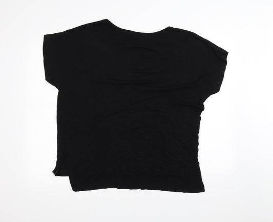 New Look Womens Black   Basic T-Shirt Size 12